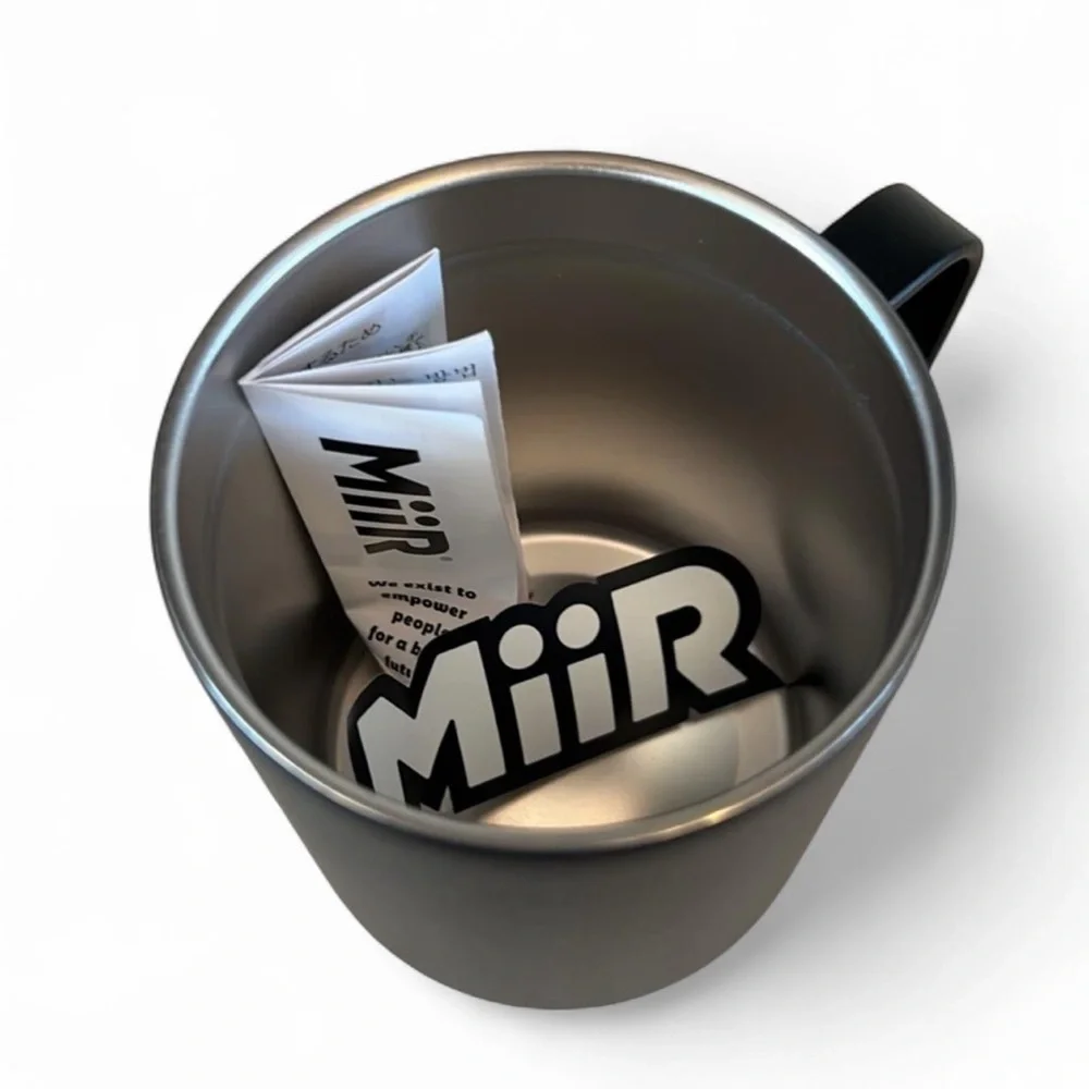 MiiR 12oz Blackstone Insulated Camp Mug Black NWT